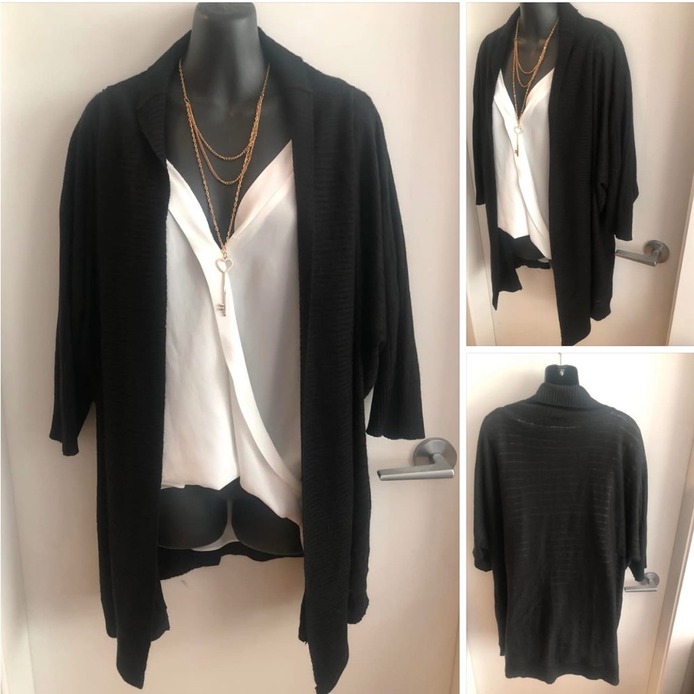 2/$40 NWD Cardigan 2X black